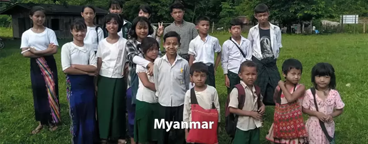 Village School in Myanmar